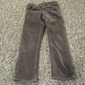 Boden grey corduroy pants, sz 5Y